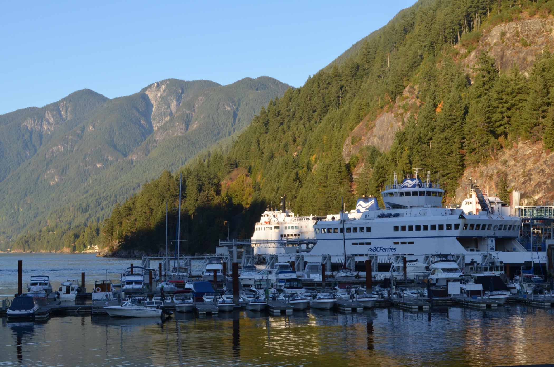 Ferry in Horseshoe Bay, BC