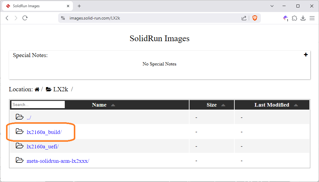 Download bootloader images